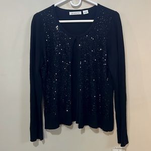 Women’s sweater with sequins size large